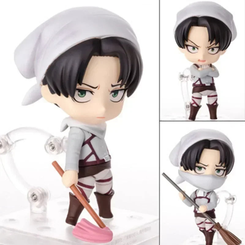 #435 Attack on Titan Armin Arlert Anime Girl Figure Levi Ackerman Action Figure Shingeki no Kyojin Figurine Model Doll Toys Gift