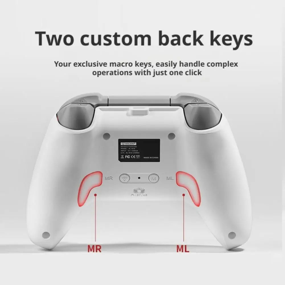 Hall Drift Free Bluetooth Game Controller Compatible With Switch2/Switch/PC Type-C Charging Body Ergonomic Grip