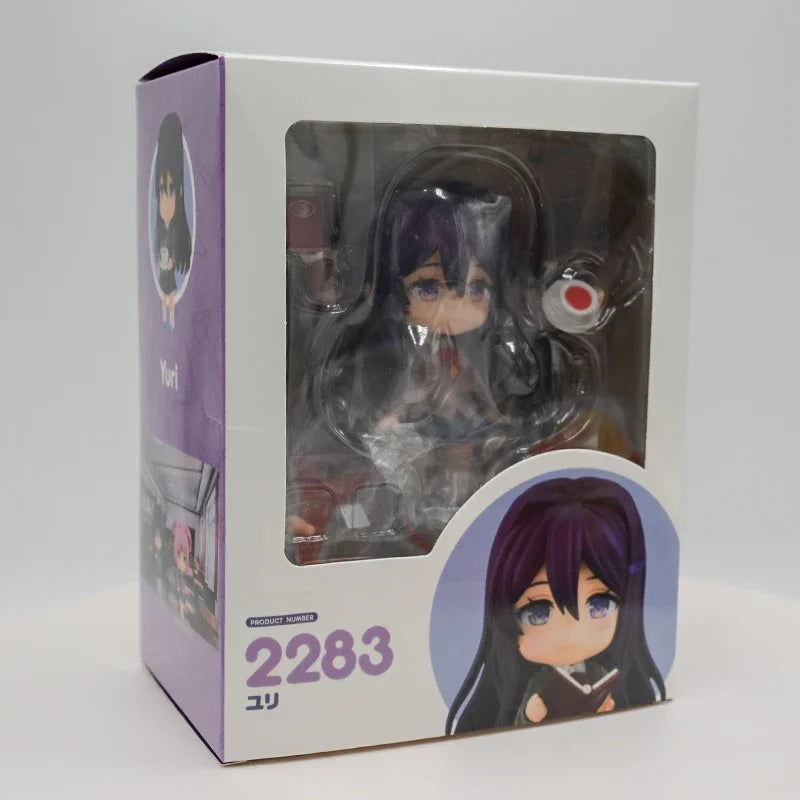 #2283 Literature Club! Yuri Anime Girl Figure #2250 Sayori Action Figure #2077 Natsuki #1817 Monika Figurine Model Doll Toy Gift