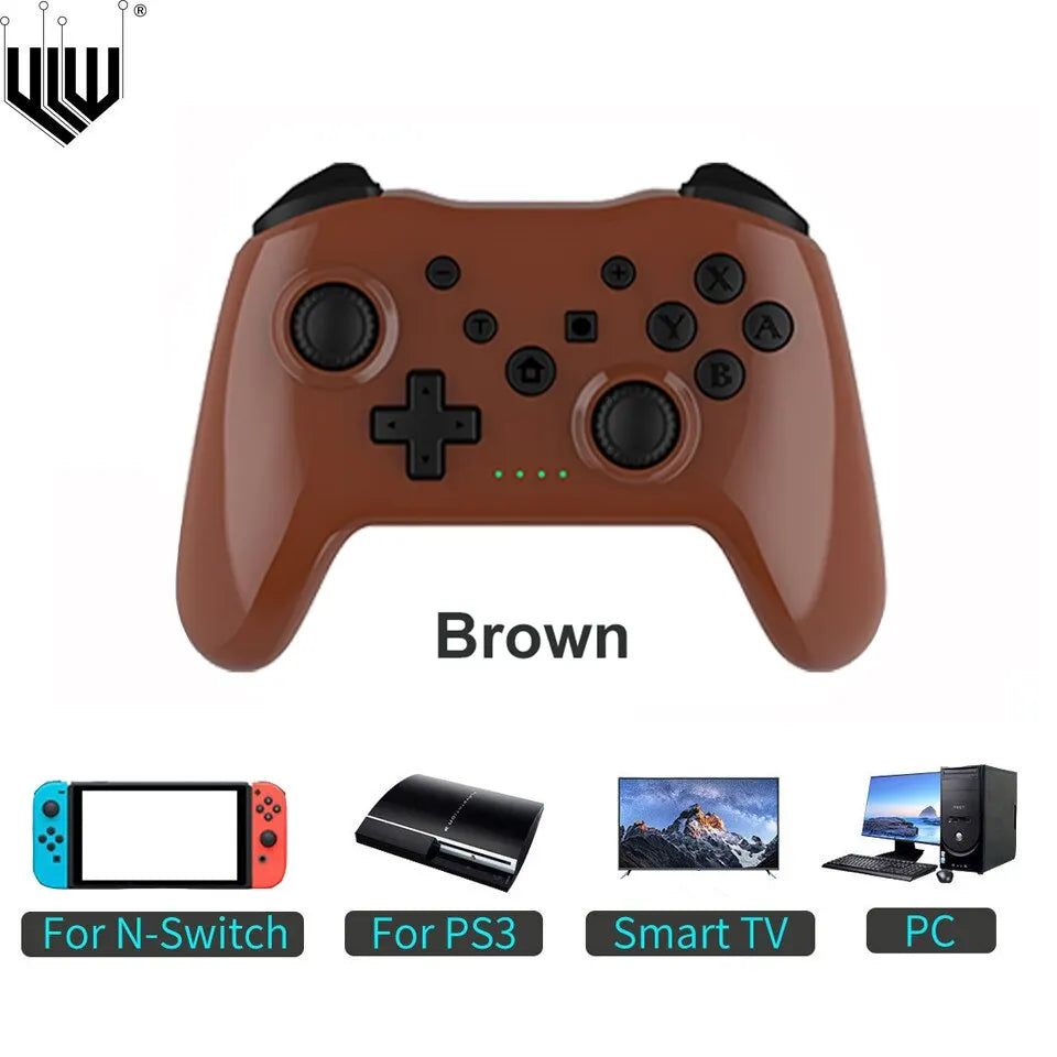GAMINJA Wireless Gamepad BT Gaming Controller for Nintendo Switch Lite PS3 Game Console Smart TV Box Wind 7 8 10 PC Joystick