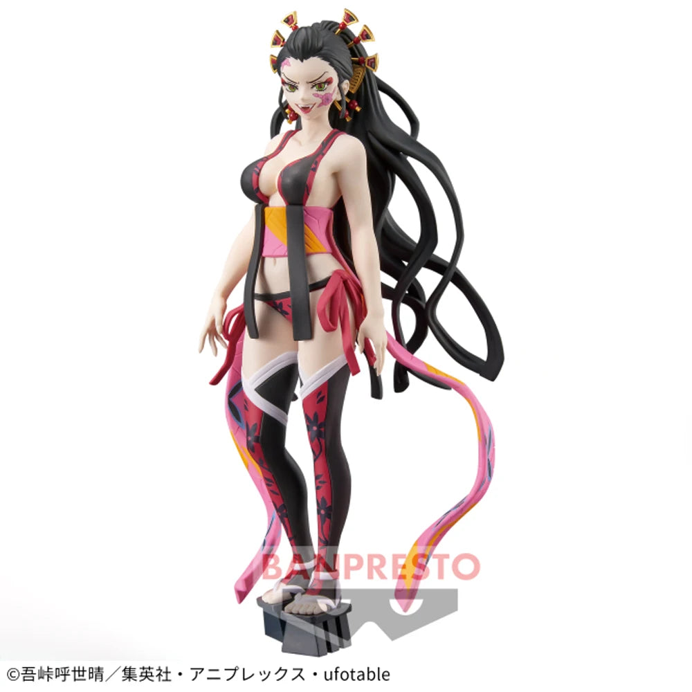 Original In Stock Banpresto Demon Slayer Gyokko Gyuutarou Hantengu Giyuutarou Daki Anime Model Figures Boxed Toys Genuine