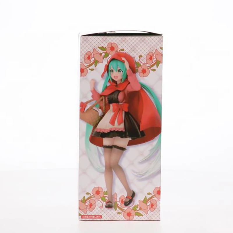 In Stock TAiTO Hatsune Miku Wonderland Figure Little Red Riding Hood PVC 18CM Anime Action Figures Model Collection Toy