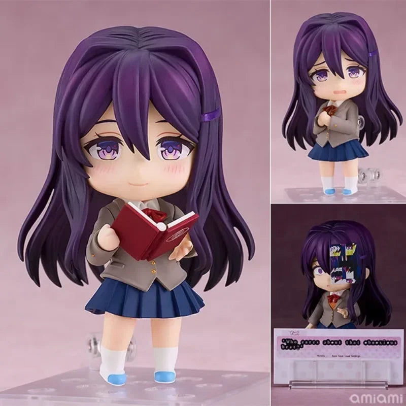 #2250 Literature Club! Sayori Anime Girl Figure #2283 Yuri Action Figure #2077 Natsuki/Monika Figurine Collection Model Doll Toy