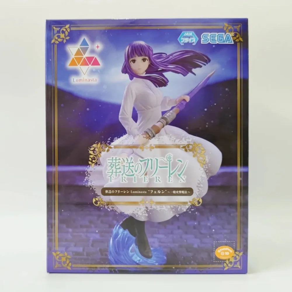 In Stock SEGA Original Genuine Anime Frieren: Beyond Journey's End Fern Luminasta Zoltraak 18cm Collections Model Toy Figures