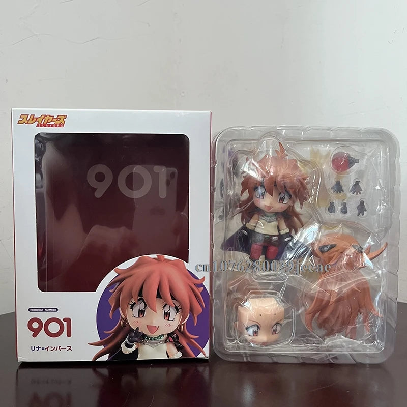 #901 Slayers Inverse Lina Anime Girl Figure #1156 Gracia Ul Naga Saillune Action Figure Inverse Lina Figurine Model Doll Toys