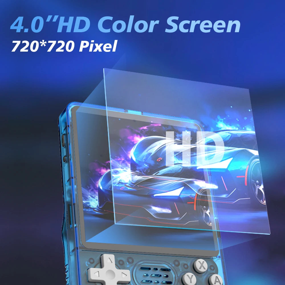 R36PLUS Handheld Game Console 4.0inch Big Screen 20000+ Games PK R36S Portable Pocket Video Player Kids Gift Arkos System