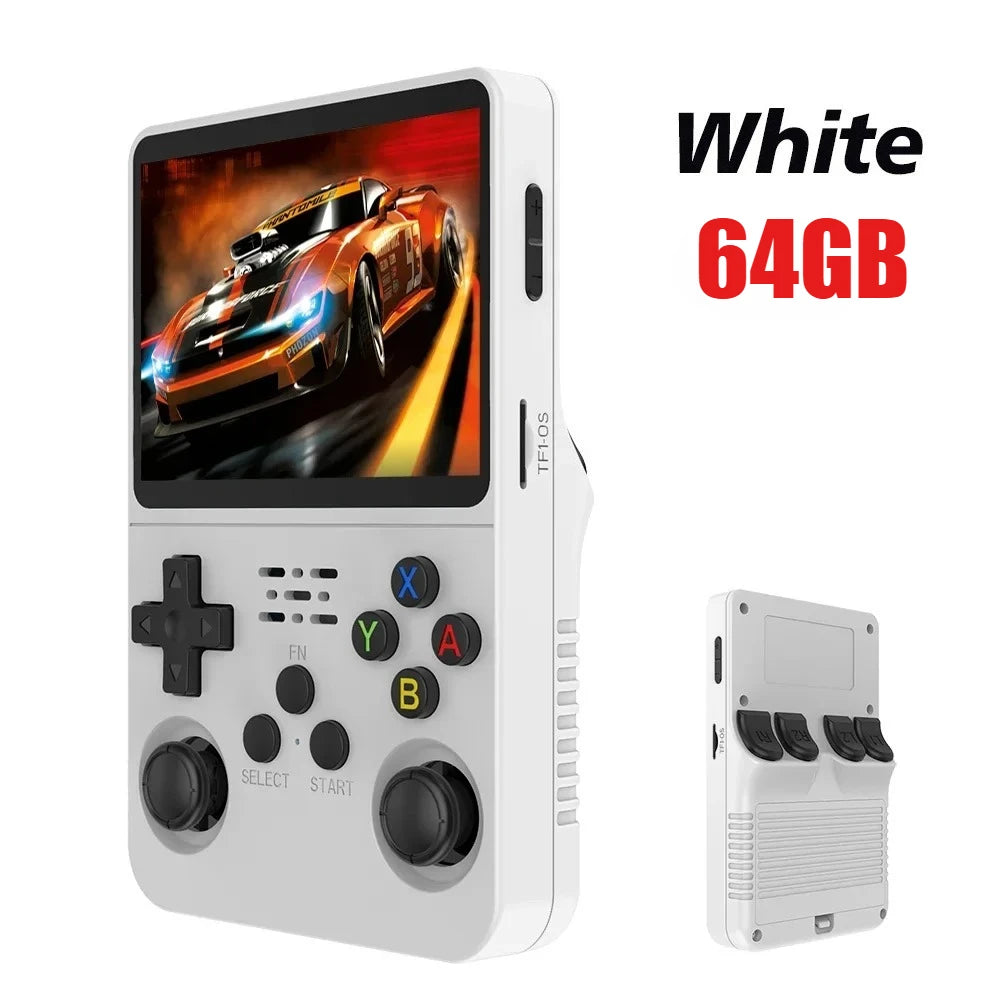 64G/128G R36S Retro Handheld Video Game Console Linux System 3.5 Inch IPS Screen R35s Pro Portable Pocket Video Player Games