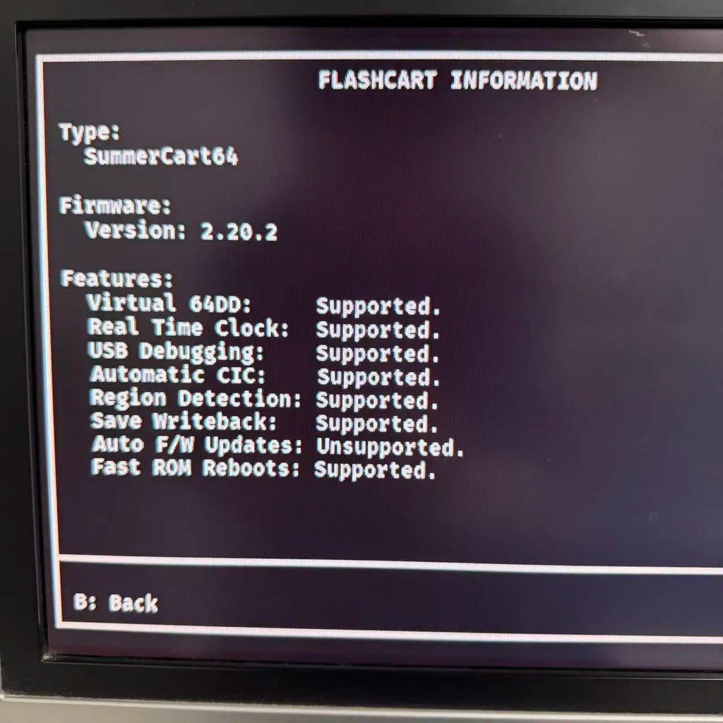 SC64 Flash Cart SummerCart64 Open Source Game Card  64 Video Game Console Modular Chip