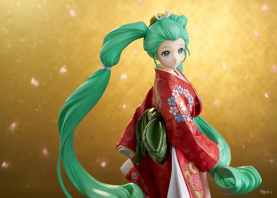 -In Stock Original GSC Miku Beautiful Miku in Return 28CM Games Anime Figures Collection Doll Gifts
