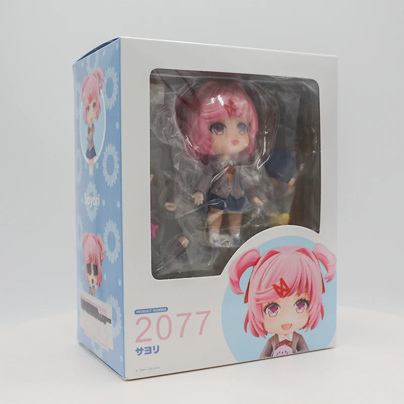 #2250 Literature Club! Sayori Anime Girl Figure #2283 Yuri Action Figure #2077 Natsuki/Monika Figurine Collection Model Doll Toy