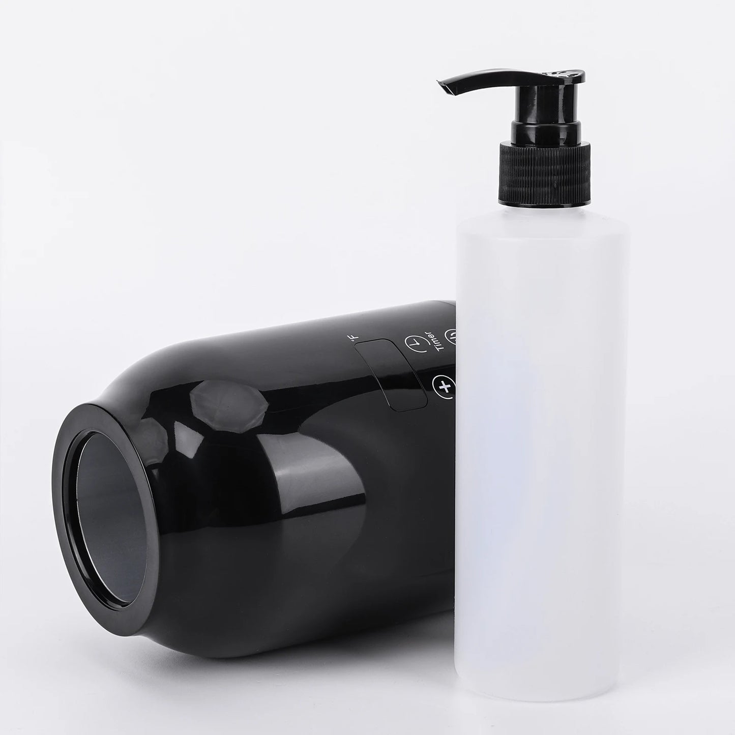 Massage Oil Warmer Massage Oil Heater LED Display Lotion Warmer Fast Heat Lotion Warmer 2 Heat Modes With Timer for Lotion Cream