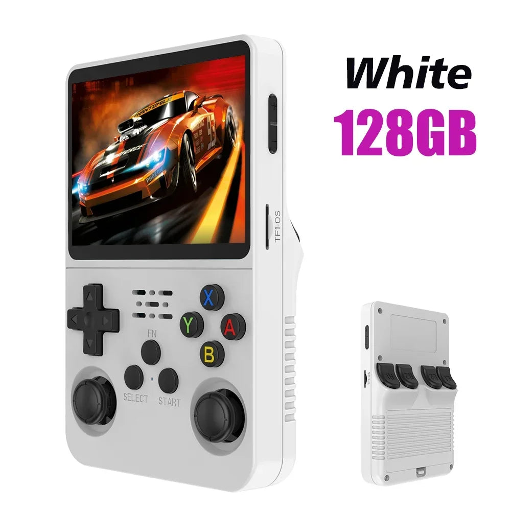 64G/128G R36S Retro Handheld Video Game Console Linux System 3.5 Inch IPS Screen R35s Pro Portable Pocket Video Player Games