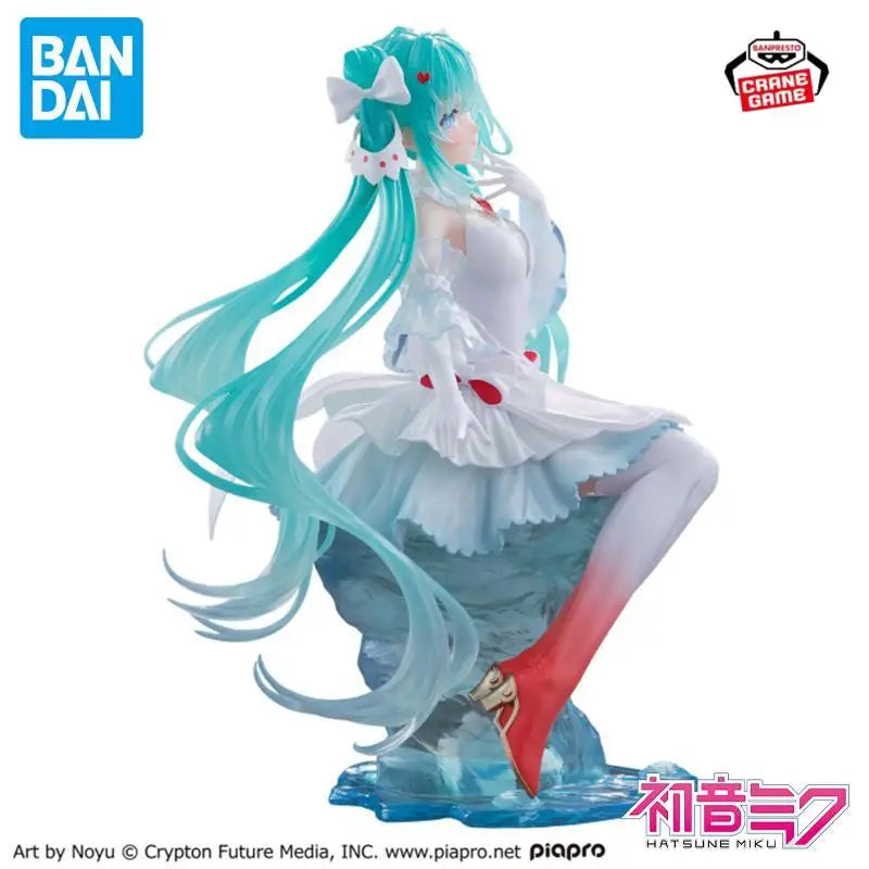 BANPRESTO In Stock EVOLVE Clearluxe Hatsune Miku -Clione Ver.- PVC 18CM Anime Action Figures Models Collection Kids Toys Gifts