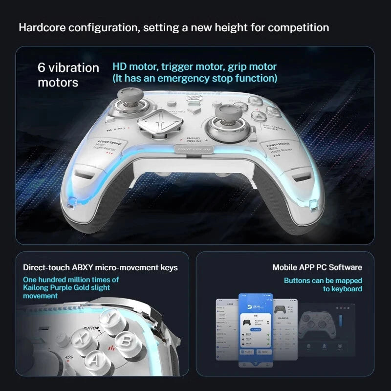 Zd Ultimate Legend Game Controller Elite Modular Sensory Rgb Switch Phone Bluetooth Controller Ns Tablet Steam Xbox Gifts ZD New