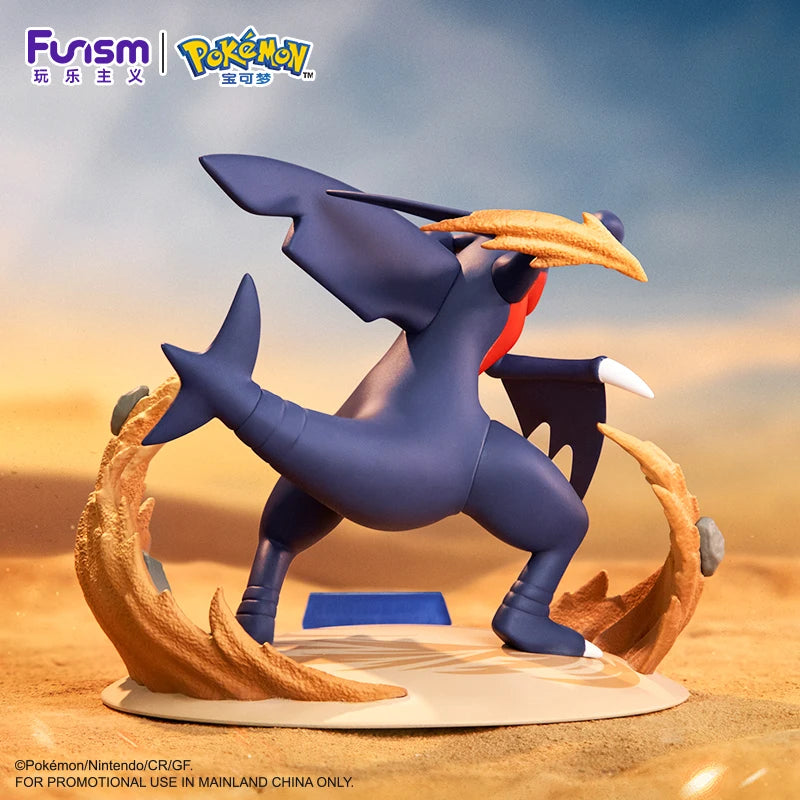 Funism Original Pokemon Action Figures Garchomp Exquisite Anime Game Figure Collectible Cartoon Model Ornament Kid's Toy Gift