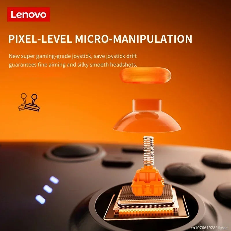 Lenovo S04 Gamepad Support TURBO Function High Sensitivity Game Controller For Switch2 phone/Tablet/Smart TV Joystick Controller