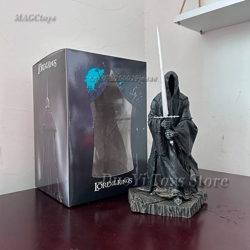 27cm GK Lord of Rings Figure Witch-king Of Angmar 3 Figurine Nazgul Statue PVC Action Figure Model Toy Desktop Ornament Gifts