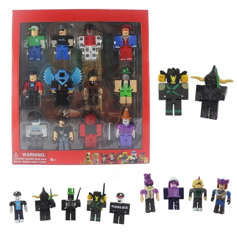 12 New Roblox Game Figure Models - Anime Cartoon Toys Dolls - Kids Birthday Gifts