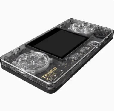 Trimui Model S Handheld Game Machine 2 Inch Ips Screen Mini Extremely Compact Nostalgic Handheld Card Machine Transparent Body