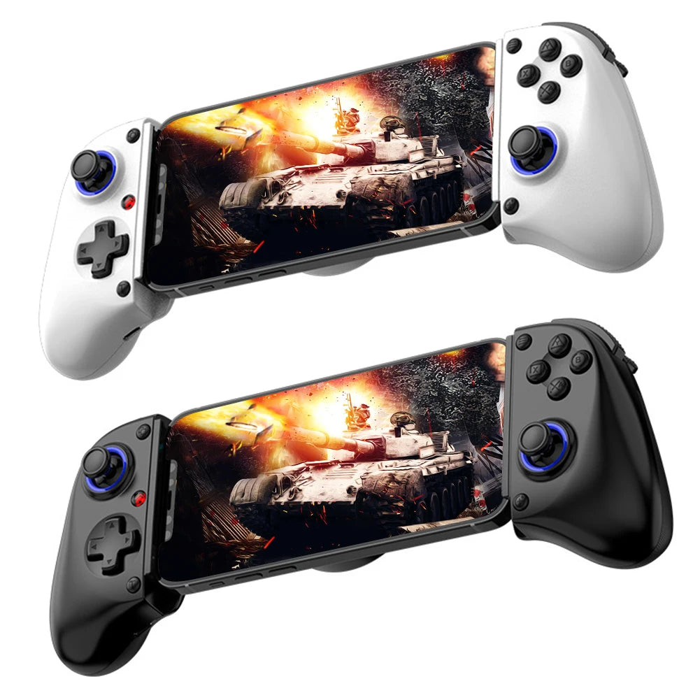 Mobile Phone Stretching Game Controller BT Wireless Gamepad Mobile Gaming Controller for Switch/PC/Android/iOS/Xbox