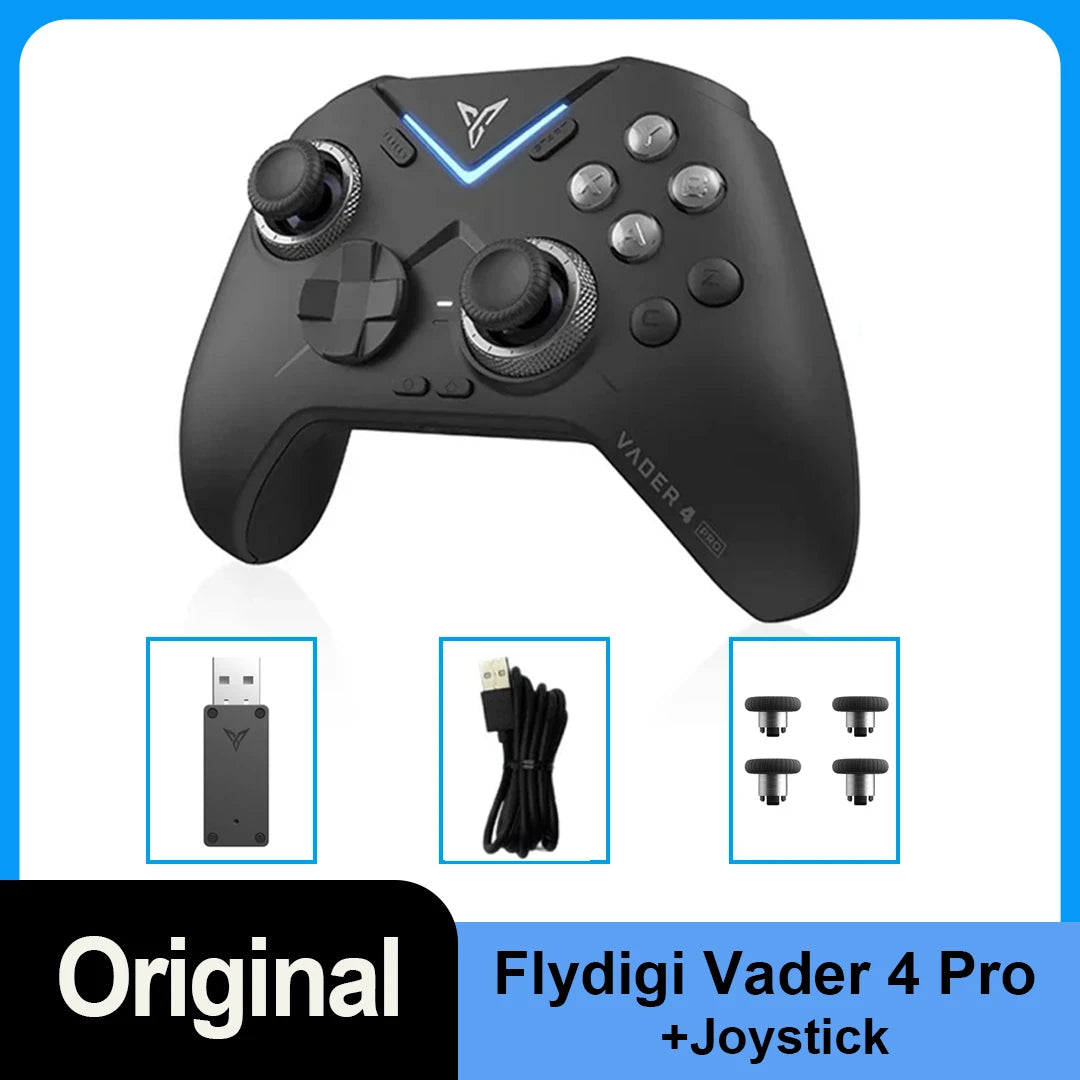 Flydigi Vader 5 Pro Game Controller Gamepad Athletic Elite Handle Wireless Gaming Controllers With Hall Rocker For Switch PC IOS