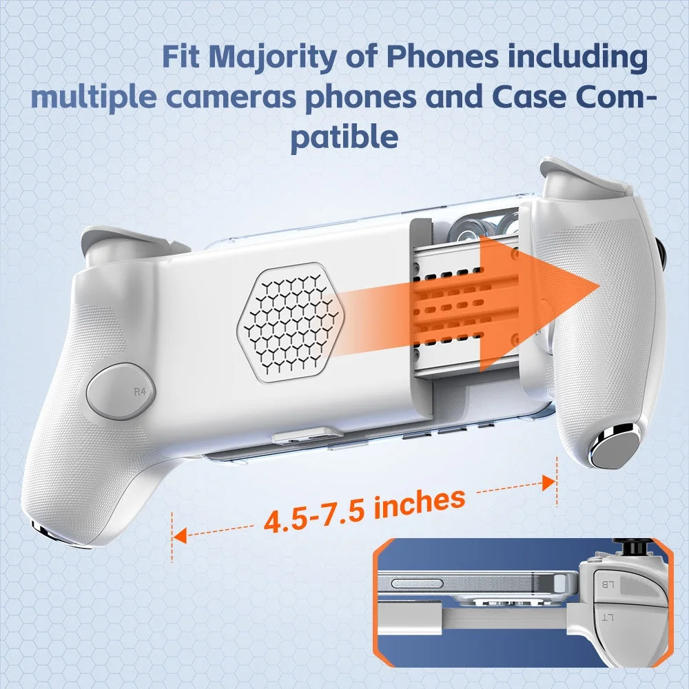 Gamwing AoBing Max Game Controller with Dual Hall Effect Type-C & Bluetooth Connection for Android iOS PC Switch Joystick