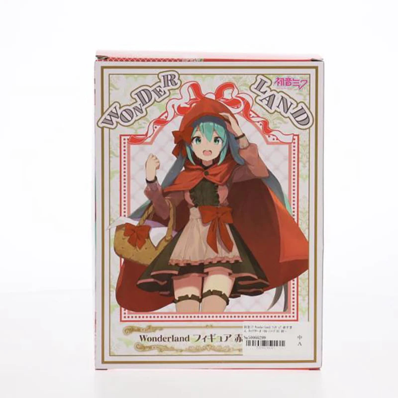 In Stock TAiTO Hatsune Miku Wonderland Figure Little Red Riding Hood PVC 18CM Anime Action Figures Model Collection Toy
