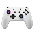 ECHTPower Ergonomics Bluetooth Game Controller White Wireless Gamepad for Nintendo Switch2/Switch OLED/Switch Lite/PC