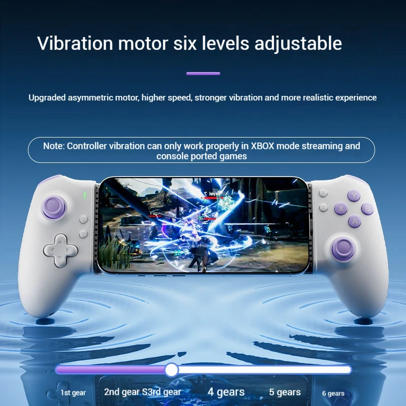 AOLION L10 Hall Effect Mobile Phone Game Controller for iPhone 15 Android Cloud Gaming Xbox Game Pass STADIA Wireless Bluetooth