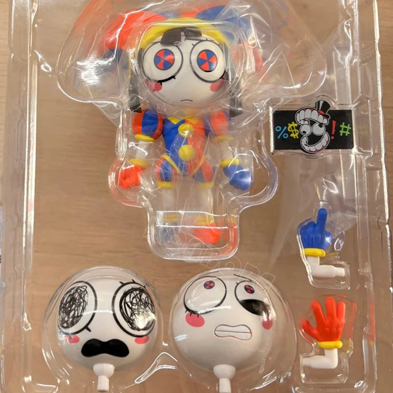 #2583 The Amazing Digital Circus Pomni Anime Girl Figure Pomni Action Figure Jax/Ragatha Figurine Collection Model Doll Toy Gift