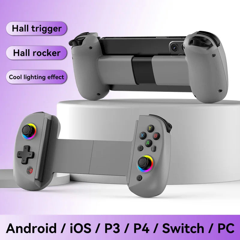 BSP-D9 Mobile Phone Stretch Game Controller Wireless Bluetooth PC Tablet For Switch/PS3/PS4 Dual Hall Somatosensory Controller