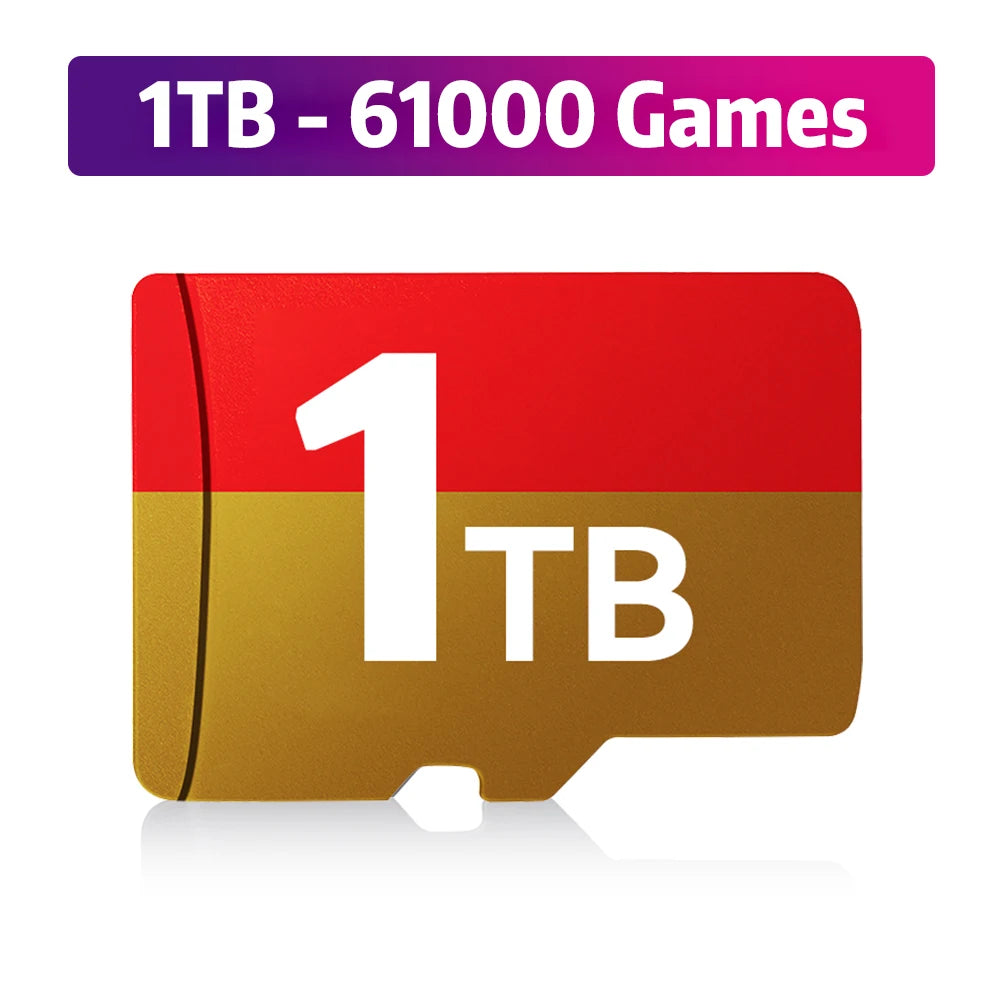 Batocera 39 Game TF Card For Steam Deck/GDP WIN4 Handheld Game Consoles/PC/MAC 512G With 51400+ Retro Games For PS3/PS1/WII/N64