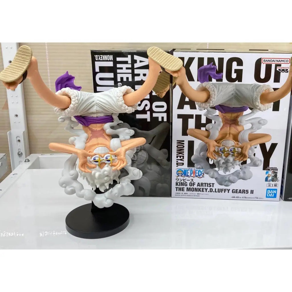 Original Bandai Banpresto One Piece Gear Fifth Monkey.d.luffy Figure Anime Genuine Collectible Boxed Model Dolls Toy Ornament