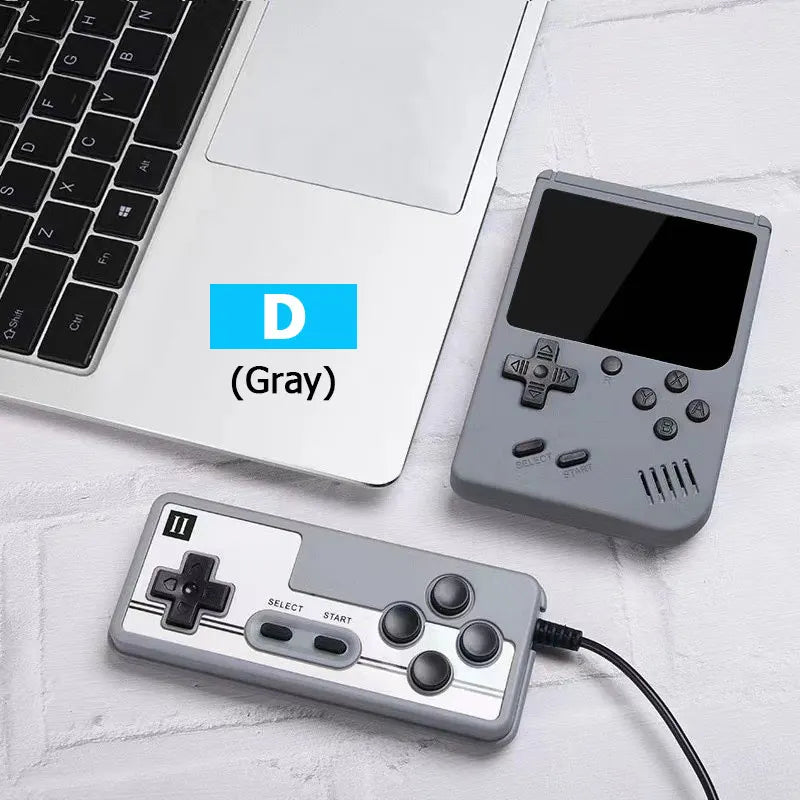 Portable Retro Mini Video Game Console 8-Bit Handheld Game Player Built-in 500 Games AV Out Game Console 3.0 Inch Color HD LCD