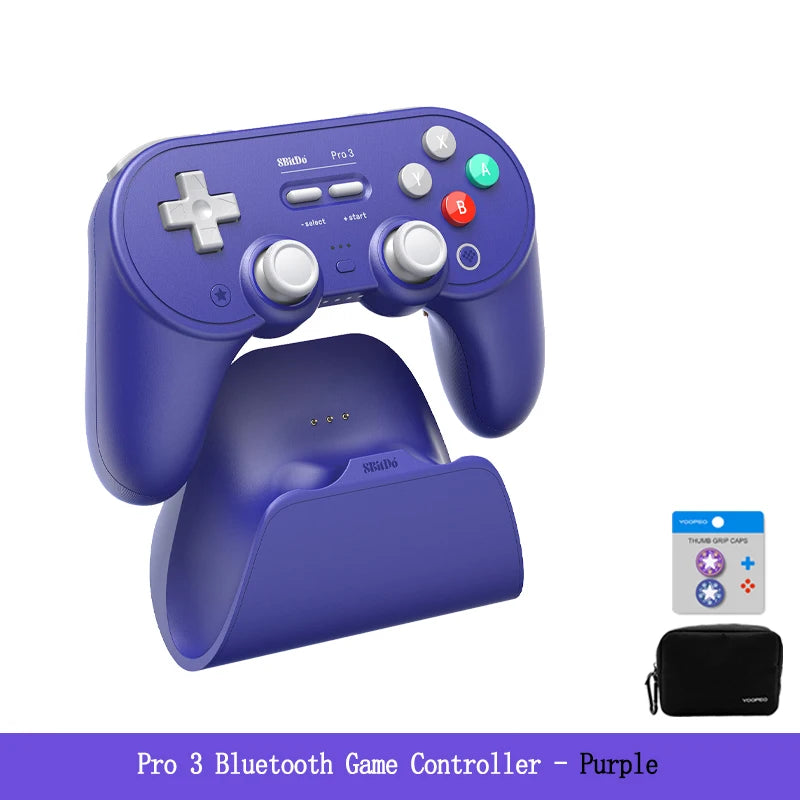  8BitDo Pro 3 Bluetooth Game Controller  Wireless Gamepad with TMR Joysticks for NS Nintendo Switch 2,PC Windows,ANDROID,iOS