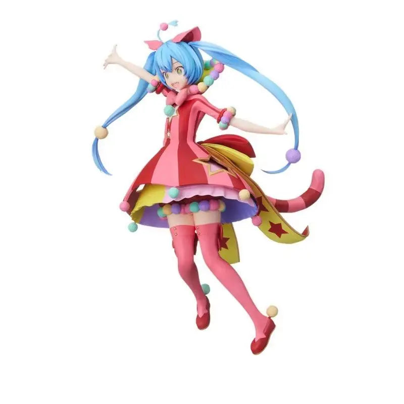 New 20cm Sega Original Hatsune Miku Project Sekai Colorful Stage Ver. Pvc Action Model Doll Figures Toys Collectible Ornament