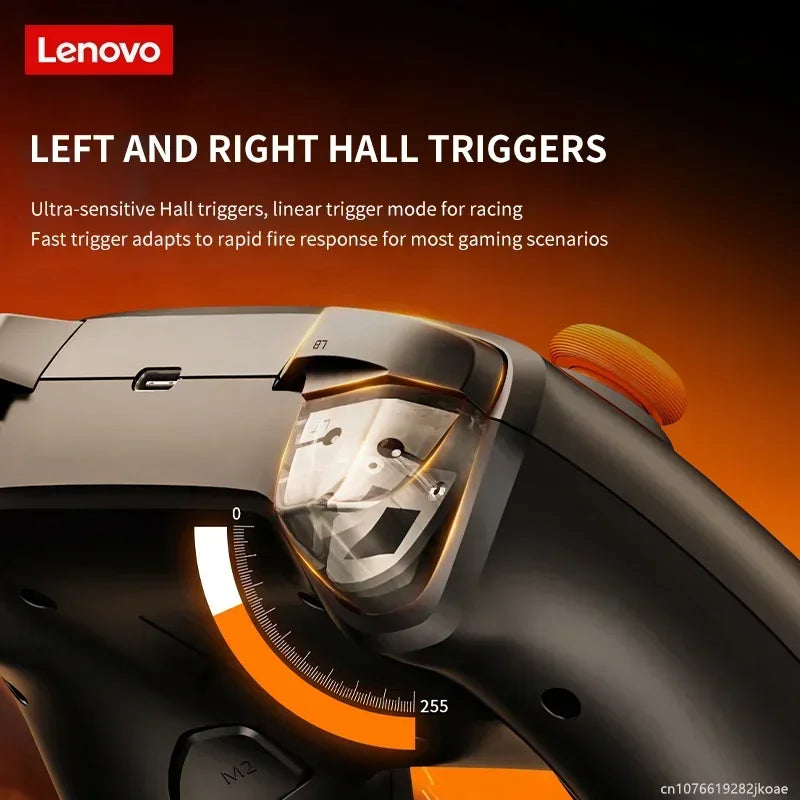 Lenovo S04 Gamepad Support TURBO Function High Sensitivity Game Controller For Switch2 phone/Tablet/Smart TV Joystick Controller