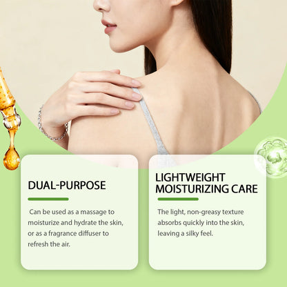 Bergamot Body Soothing Essential Oil Improving Fatigue Massage Muscles Aromatherapy Deep Moisturizing Multi Functional Serum Oil