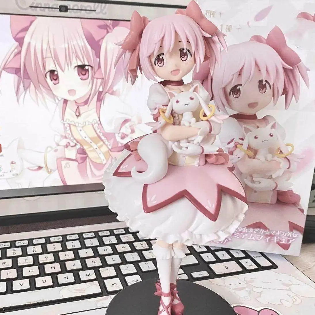 18CM Puella Magi  Aniem Figure Kaname Girl PVC Anime Action Figures Model Anime Cartoon Model Toy Gift