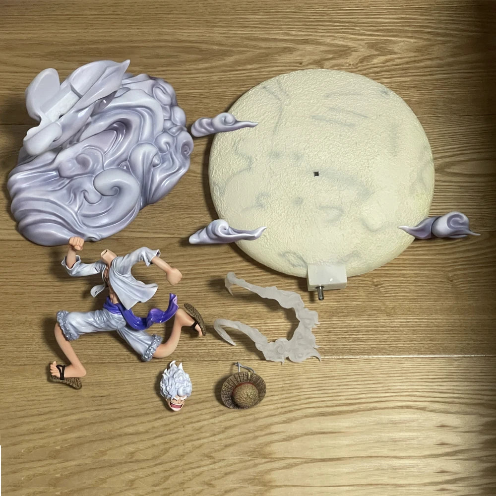 Luffy Anime One Piece Figure Luffy Gear 5 Action Figures Anime One Piece Statue Monkey D. Luffy Pvc Model Toy Gift For Boyfriend