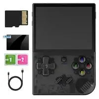 RG35 Retro Handheld Game Console , DualSystem Linux GarlicOS 3.5 Inch IPS Screen Built-in 64G TF Card 5000+ Games