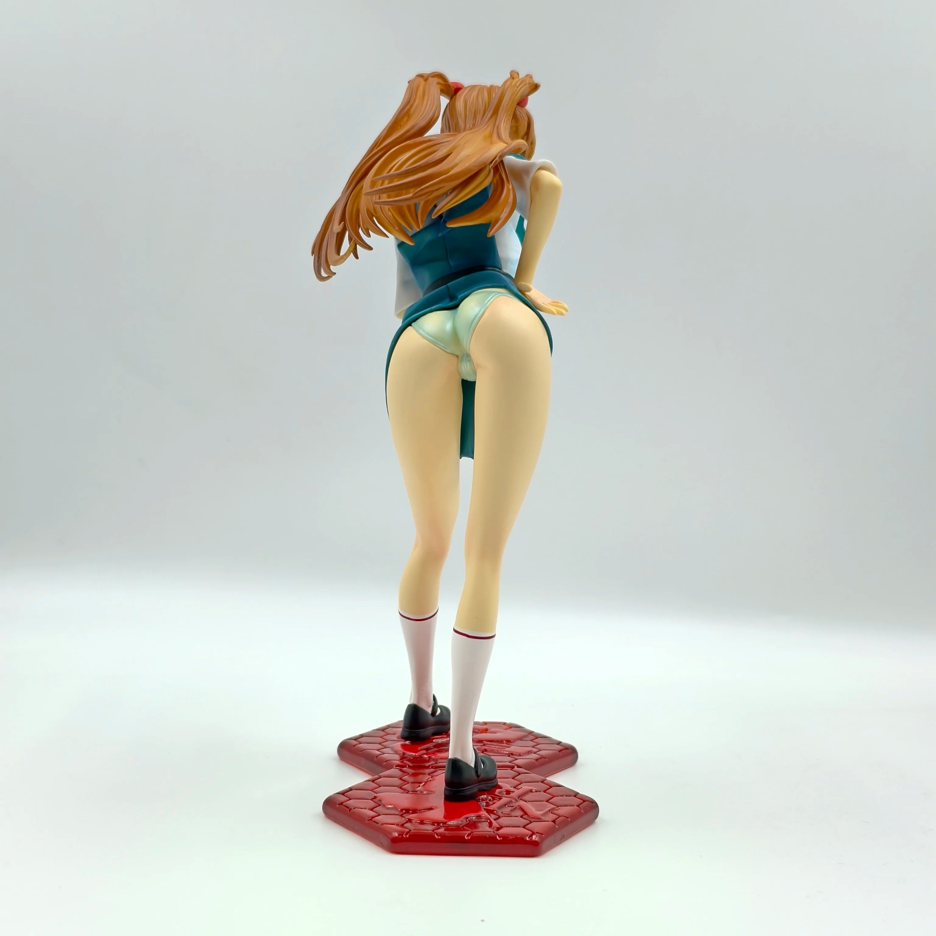 20cm 7.8 inch Anime Asuka Langley Soryu Action Figures Pvc Statue Desktop Ornamen Collection Statue Model Decoration Room Desk T