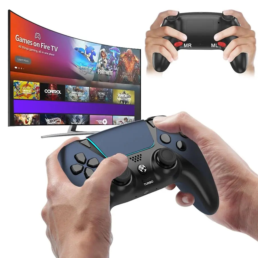Ymir Luna Controller with Back Paddles,Turbo,Wireless Fire TV Game Controllers for PC,GeForce NOW,Firestick,Replacement for Offi