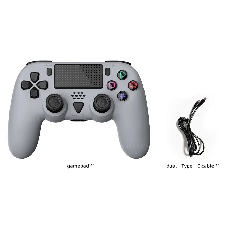 Wireless Gamepad for P5 Bluetooth-compatible Game Controller for P5/P5 Slim/P5 Pro Joystick with Macro Programming