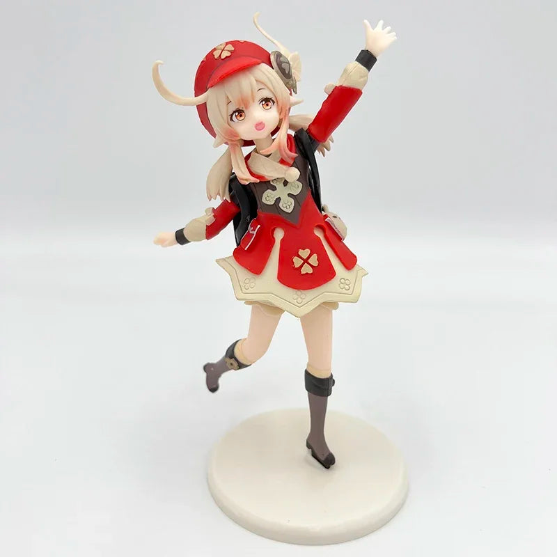 #1718 Traveler/Lumine Anime Figure #1717 Aether Action Figure #1795 Venti Figurine Adult Collectible Model Doll Toys Gifts 10cm