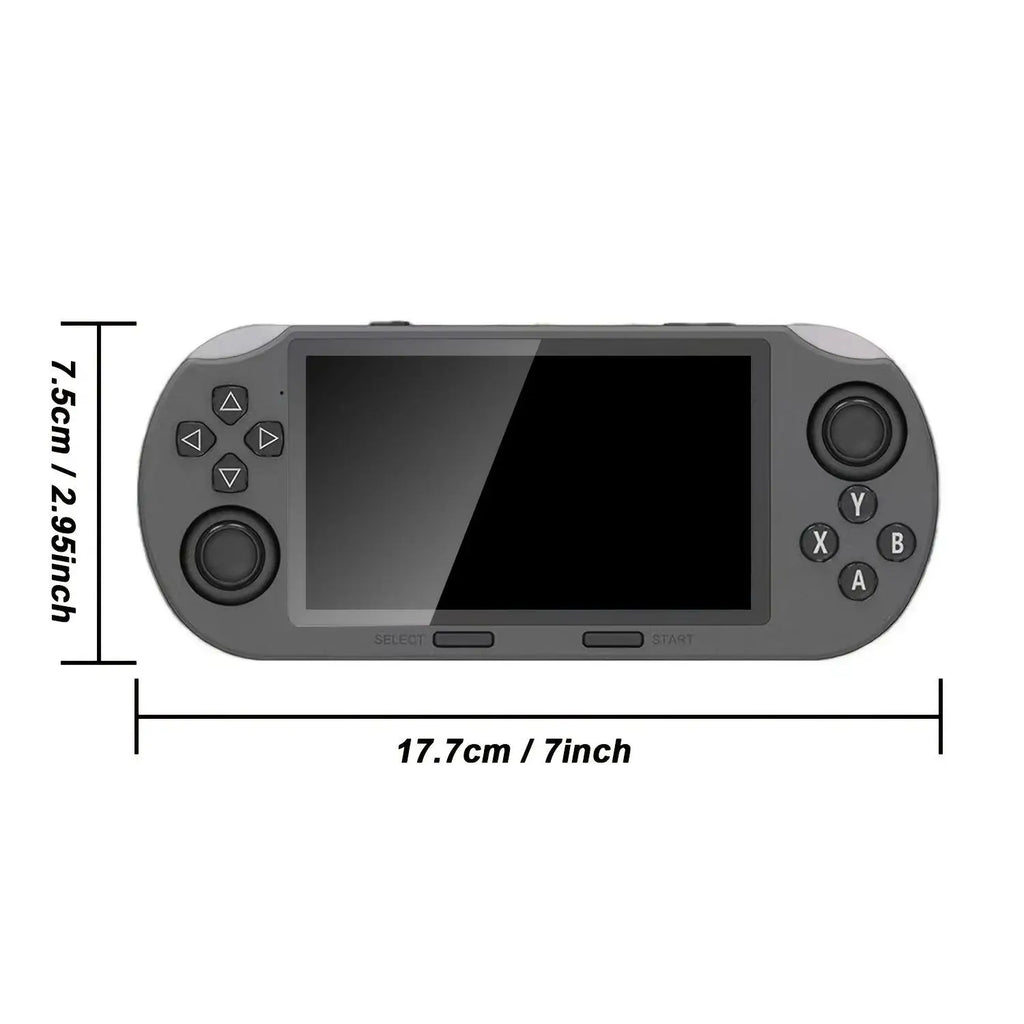 WUDS SF3000 Retro Handheld Game Console, 4.5 Inch IPS Screen Games Machine, Wireless Mini Portable Game Player