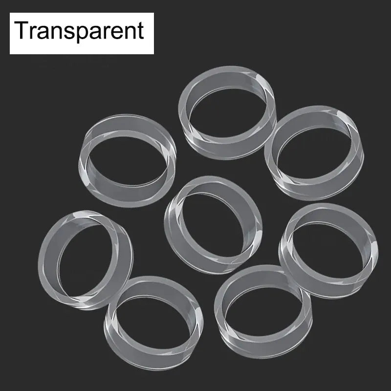 8 PCS Ring Cover Elastic Protective Rocker Rubber Ring For PS5/ PS4/ Switch PRO Joystick Silicone for Rog Ally Game Console