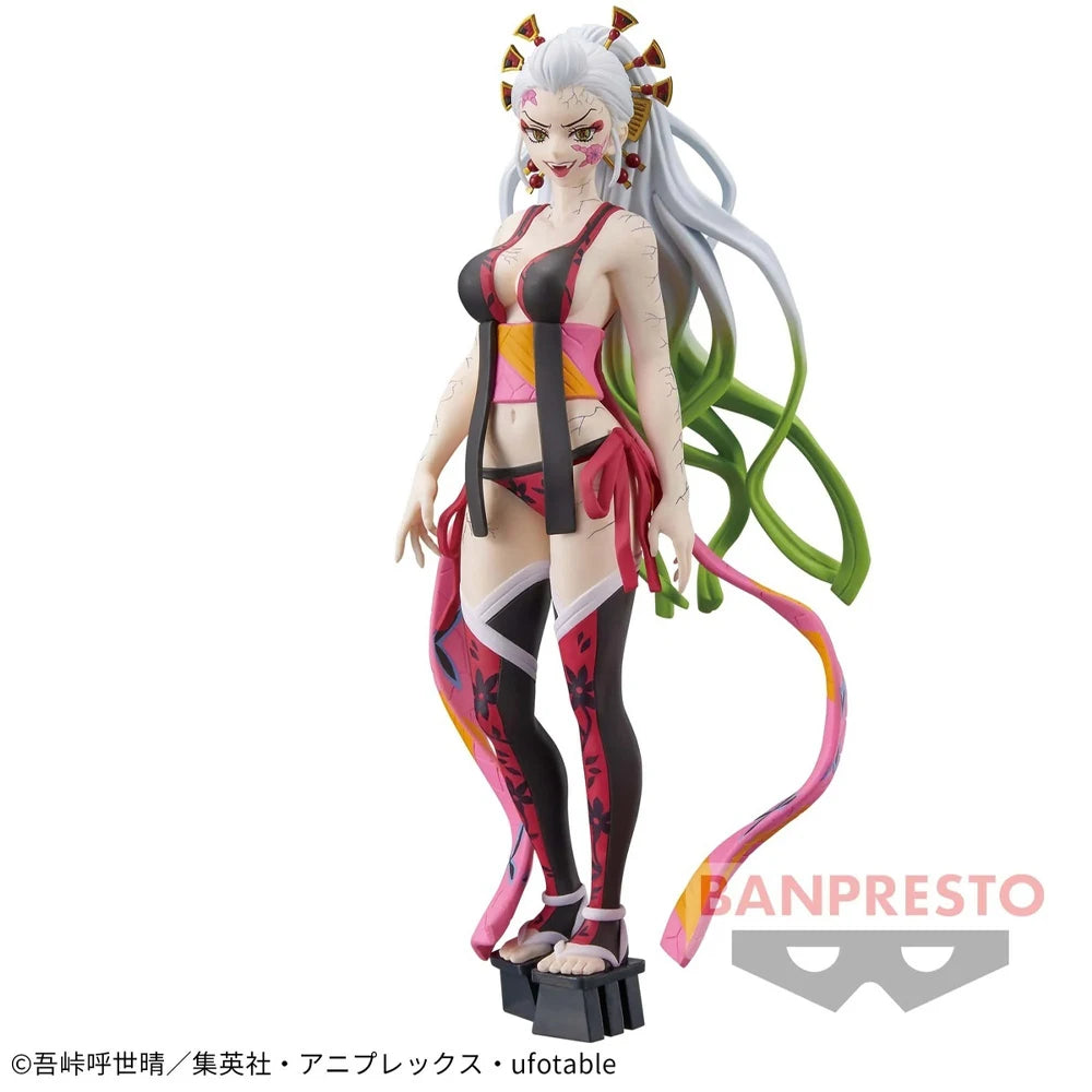 Original In Stock Banpresto Demon Slayer Gyokko Gyuutarou Hantengu Giyuutarou Daki Anime Model Figures Boxed Toys Genuine