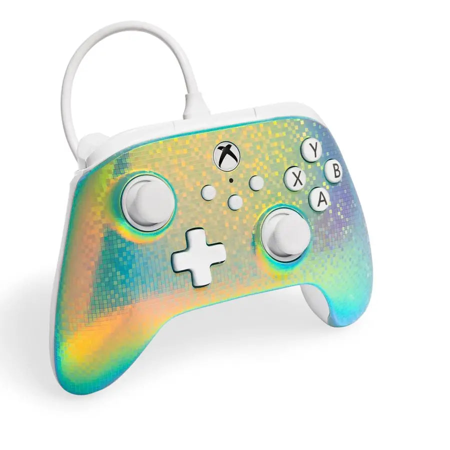 Advantage Wired Controller for Xbox Series XS Disco Ball, gamepad, wired video game controller, gaming controller, USBC, Works w