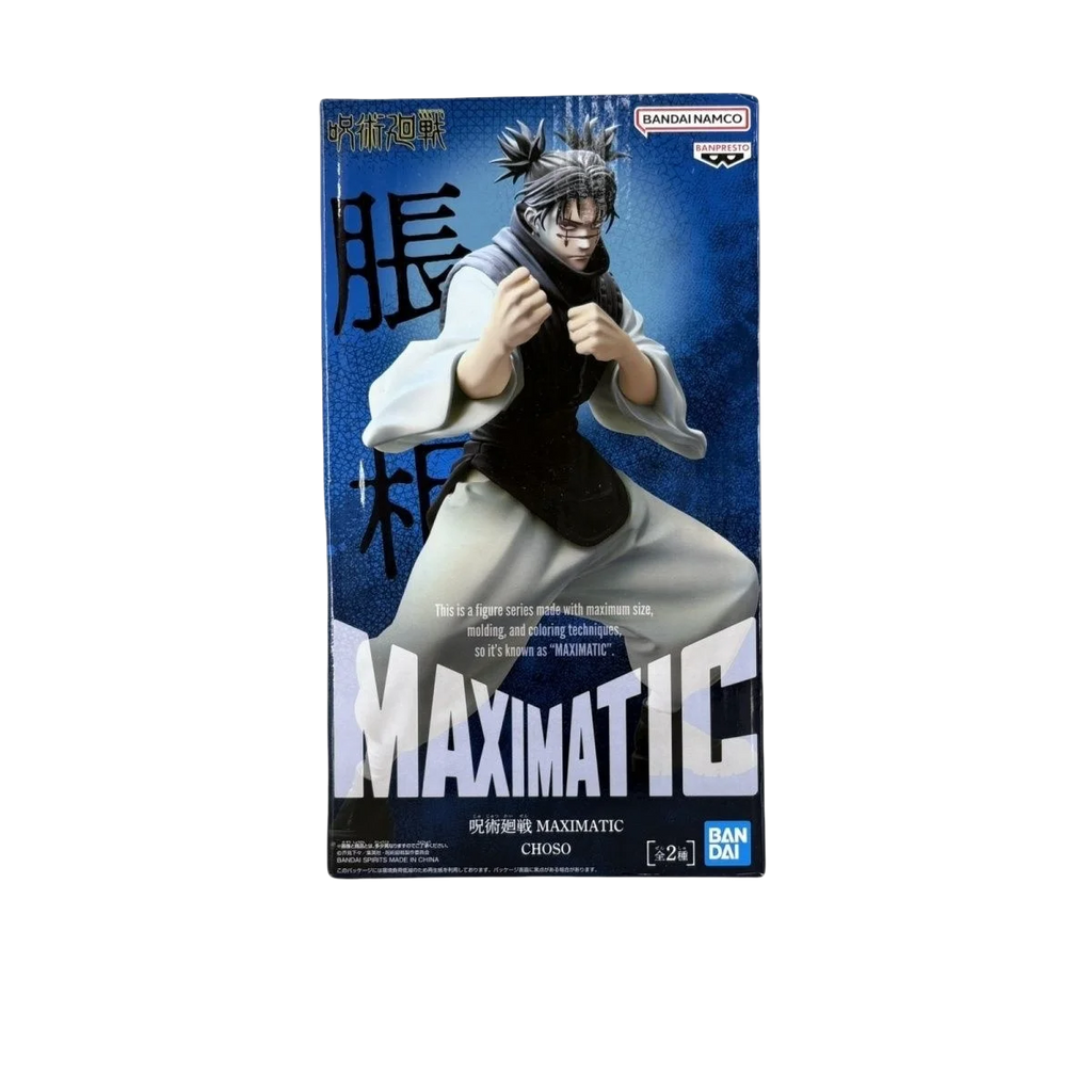 BANDAI Original BANPRESTO Jujutsu Kaisen MAXIMATIC CHOSO Anime Figures Children Dolls PVC Model Collectible Toys Festival Gifts